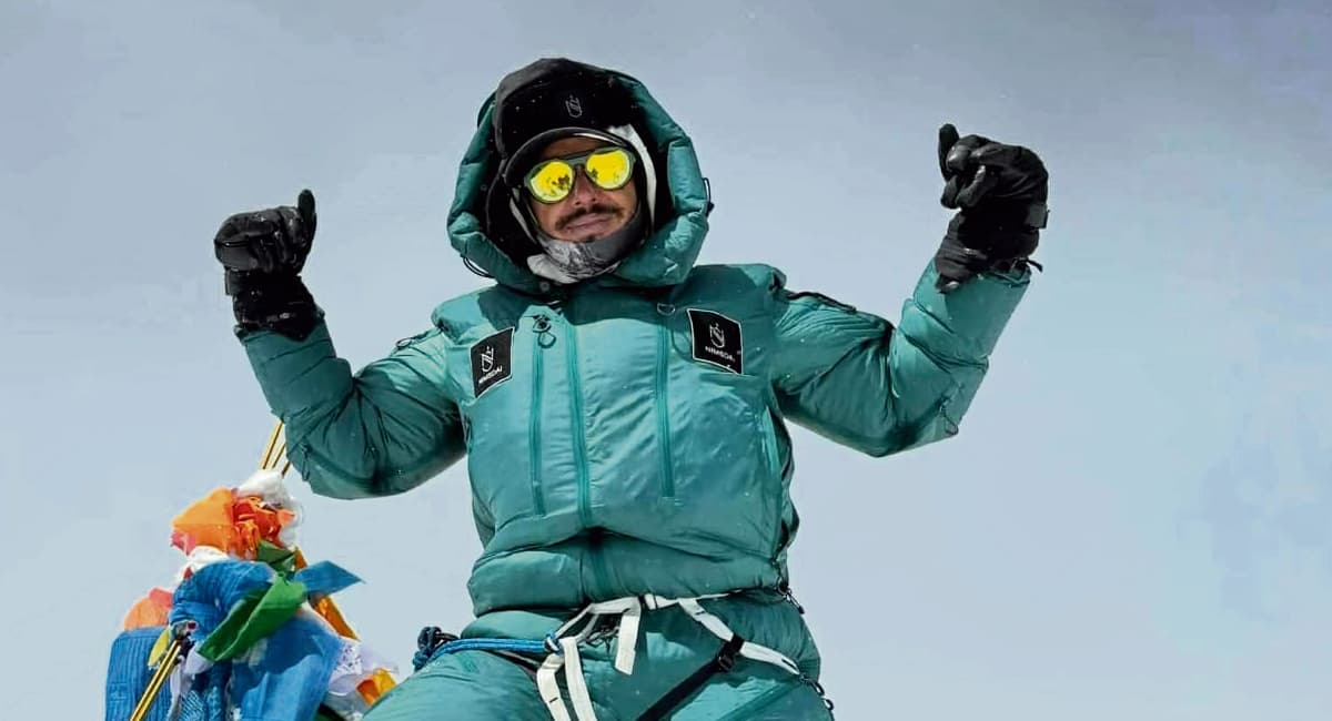 Nims Purja Sets New Mountaineering Record