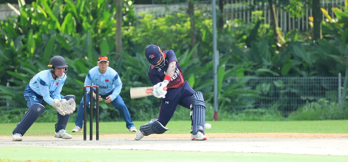 Nepal Sets Huge 314 Run Target for China!