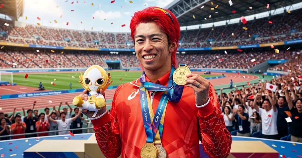 Japan Wins First Gold at Home Asian Games